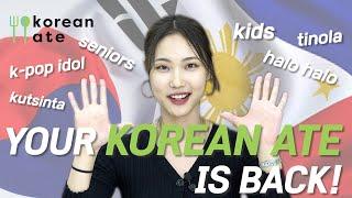 Introducing Filipino Food to Koreans  | Your Korean Ate is Back! #filipinofood #mukbang