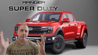 Ford Ranger Super Duty...Really Happening?  Here's what we know!  2026 Ford Ranger SD!