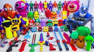 Marvel's Spider-Man series Unboxing, Spider-Man action dolls, glowing Spider-Man electric toy gun