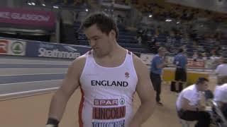 SPAR British Athletics Indoor Championships - Mens Shot Put Final