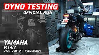 Yamaha MT-09 Scorpion Exhaust Dyno Run