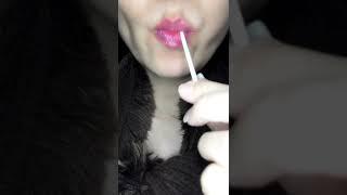 ASMR LOLLIPOP CANDY DESSERT EATING SOUNDS SHOW NO TALKING SHORTS NSP ASMR