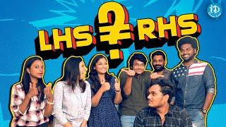 என்னால முடியும் உன்னால முடியுமா? | LHS vs RHS | Funny Game | iDream Tamil