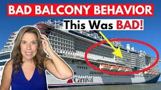 CRUISE BALCONY ETIQUETTE: 6 Unspoken Rules All Cruisers SHOULD Know