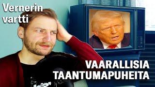 Trumpilta vaarallisia taantumapuheita | Vernerin Vartti