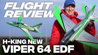 Flight Review - H-King Viper 64,  6S PNF EDF Jet w/64mm Fan Unit, 1000m span