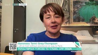 Tanni Grey-Thompson (Former Paralympian) Left To ‘Crawl’ Off A Train On This Morning [28.08.2024]