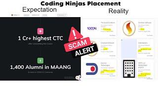 Coding Ninjas Review Exposed - Part 1 | Scam Alert | Full Stack Development | Data Analytics