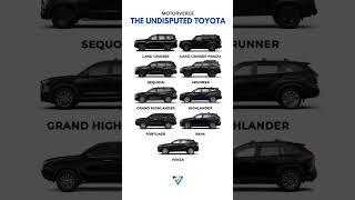 Your Fav Toyota SUV? Comment Down Below #toyota #landcruiser #lc300 #lc250 #sequoia #4runner