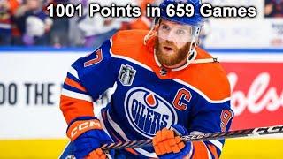 A McDavid Video As He Passes 1000 Career Points