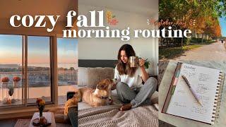 My Cozy Fall Morning Routine 2022 [7AM]  VLOGTOBER