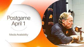 Phoenix Suns Postgame Media Availability: Head Coach Mike Budenholzer | 4-1-25