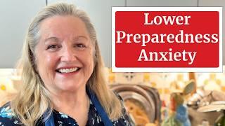 3 EASY Ways to Lower Preparedness Anxiety