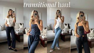 NEW IN TRANSITIONAL HAUL | ABERCROMBIE, H&M, MASSIMO DUTTI, SEZANE, COS