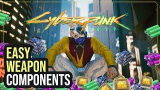 EASY Crafting Component Tips in Cyber Punk 2077 | NO Exploits