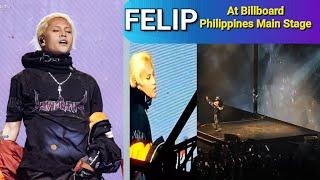 FELIP HYPES UP THE CROWD AT BILLBOARD PH MAINSTAGE CONCERT