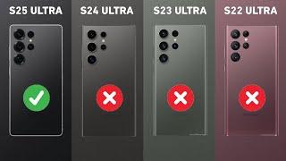 Samsung S25 Ultra Vs Samsung S24 Ultra Vs Samsung S23 Ultra Vs Samsung S22 Ultra | Comparison
