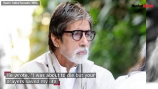 Megastar Amitabh Bachchan thanks his fans for re-birth post Coolie accident