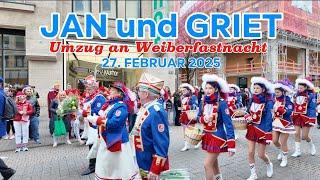 Umzug ,, Jan und Griet" an Weiberfastnacht 2025