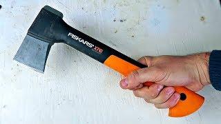 Testing Fiskars X7 14 Inch Hatchet