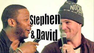 Stephen Amell & David Ramsey | The Bromance (Humor)