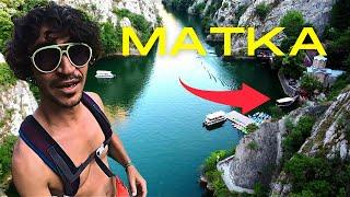 Matka Canyon Macedonia Vlog - How to Get Matka Canyon Skopje - Solo Travel Balkans