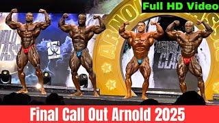 Top 2 Final Arnold Classic 2025 Live Samson Dauda VS Derek Lunsford,Andrew Jacked Open Bodybuilding