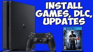 Install Games, DLC, and Updates on Jailbroken PS4