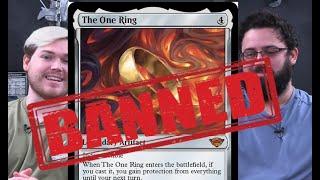 One Ring Ban Situation is Crazy