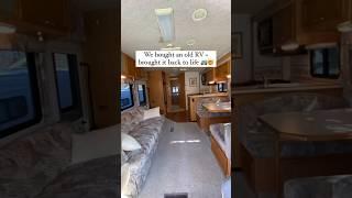 RV RENO BEFORE AND AFTER  #rvlife #rvliving #camper #vanlife #rv #campervan