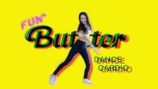 BTS BUTTER CRAZY FUN Dance Cardio Workout HAPPY QUICK SWEAT & FAT BURN With ME