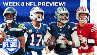 2024 NFL Week 8 Preview Show | PFF NFL Show