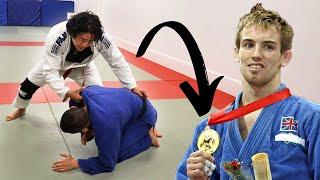 World Champion Judo Newaza - Effective Turnover!