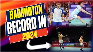 Must-Watch Highlights of Badminton Records in 2024