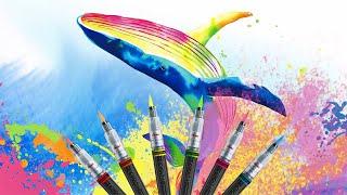 【商品紹介】描く楽しさ、アートな筆ペン「Art brush アートブラッシュ」に刺激的な蛍光６色 Neon Color Editionが新登場！