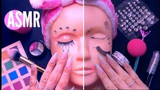 ASMR Fixing Your Makeup For Your Euphoria Party aka Special Sleepover - German Beauty RP