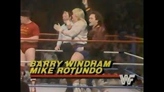 Barry Windham & Mike Rotundo vs Iron Sheik & Nikolai Volkoff   Championship Wrestling Dec 15th, 1984