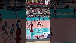 Apasionante rally en la Liga Peruana de Vóley  #deporte #voleyperuano #volleyball