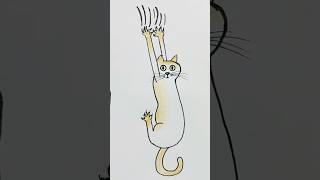 Lecture 23 Cat Irritated Drawing #drawingforkids