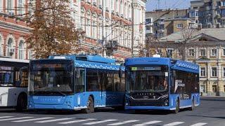Поездка на троллейбусе ПКТС-6281.01 "Адмирал" борт 2381 по маршруту 5 Саратов