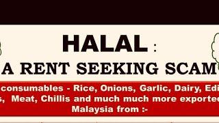 HALAL — A RENT-SEEKING SCAM? | What Do You Think?