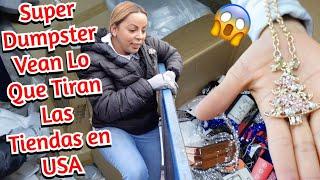 SUPER DUMPSTER INCREIBLE VEAN LO QUE TIRAN LAS TIENDAS EN USAEs Una LOCURA #NoemyBLaSalvadoreña