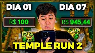 TEMPLE RUN QUE PAGA! TESTEI DURANTE 7 DIAS! REALMENTE PAGA?!