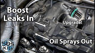 Oil in your charge pipe? Here's the solution! - BMW E90 PCV Valve Upgrade