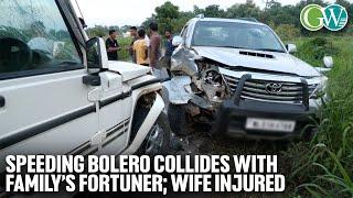 NIULAND: SPEEDING BOLERO CRASHES INTO FORTUNER, FAMILY INVOLVED IN SERIOUS ACCIDENT