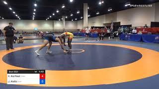 92 Kg 5th Place Kordell Norfleet Sunkist Kids Wrestling Club Vs Jonathan Aiello Unattached