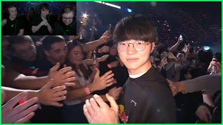 Faker & T1 Get Crazy Reaction From The Red Bull Crowd