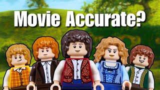 Are the Lego LOTR Shire Minifigures Movie Accurate?