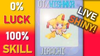 I Got a Legit SHINY Jirachi Using Nothing But... Timers?!