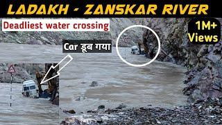 Ladakh- Zanskar valley Heavy River Crossing, SingeLa Pass  || EP-29 Ranchi to Ladakh